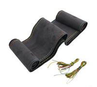 Gdfnmogo Funda para volante, piel de gamuza, kit de bricolaje cosido a mano, agarre antideslizante, se adapta a 37-38 cm de diámetro, compatible con el 90 % de los modelos de coche, para acceso