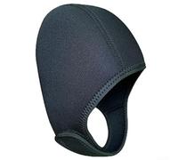 Gdfnmogo Gorro de natación térmico de neopreno de 5 mm para adultos, cubierta de cabeza de natación de agua fría para surf, esnórquel, aguas abiertas (negro)