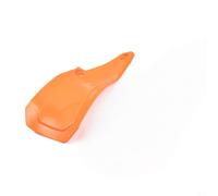 Gdfnmogo Guardabarros para motocicleta todoterreno, para XC150 250 300 450, protector frontal de plástico de alta resistencia con absorción de golpes, color negro y naranja (2)