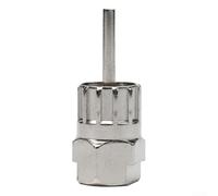 Gdfnmogo Herramienta de extracción de casete para SRAM Bucklos Freewheel Lock Ring Remover Acero Sólido endurecido Herramienta de mantenimiento de bicicletas Acabado Plateado Fácil de instalar Quitar