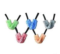 Gdfnmogo Herramienta de limpieza multiusos de microfibra para detalles de coche, 36 x 8 cm y cepillo de rueda para zonas de difícil acceso, kit de limpieza de grietas automotrices