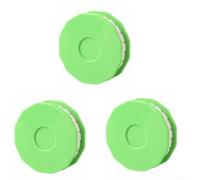 Gdfnmogo Herramienta lubricadora de cadena de ciclismo, rodillo engrasador de cadena de bicicleta para limpiador de lubricante de engranajes, aplicador portátil de fieltro de lana para cuidado sin