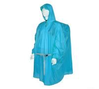 Gdfnmogo Impermeable ultraligero para senderismo y pesca | Poncho de nailon 15D impermeable con ala | Equipo de lluvia compacto y ligero para adultos, talla única (azul)