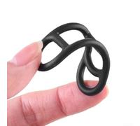 Gdfnmogo Juego de 6 bandas de montaje de silicona para luz de bicicleta, correas de goma flexibles para una fijación segura de faros de bicicleta o luces traseras en carretera,