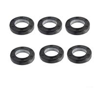 Gdfnmogo Juego de 6 sellos de agua para motor y sello de aceite para rodamientos de cubo de rueda de bicicleta, anillos de sellado ABS para bicicleta eléctrica (15 x 25 x 5/6)