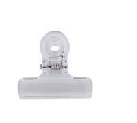 Gdfnmogo Juego de clips para atado de moscas para apilador, doblador de plumas y soporte de hackle de doblaje, herramientas de plástico transparente con mandíbula apretada para hacer equipos de pesca