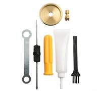 Gdfnmogo Juego de engranajes de embrague de cobre de repuesto para reparación de carretes de pesca DAIWA FUEGO SV, relación de velocidad 7.3:1, construcción de metal