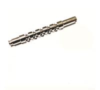 Gdfnmogo Juego de piezas de repuesto para carrete de pesca ABU Baitcasting: eje de media luna + eje trenzado para carretes de pesca PMAX3, BMAX3, SMAX3 y REVO3, construcción de metal, Si (medio mes)