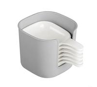 Gdfnmogo Juego de platos de condimento con asa y caja de almacenamiento, platos de salsa de 6 piezas para sumergir especias, nueces, aperitivos, dulces, platos de cocina multiusos