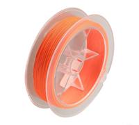 Gdfnmogo Línea de pesca con mosca, 20/30 libras, línea líder de trucha, con bucle de material de poliéster fuerte, diseño de doble color, baja elasticidad (B)