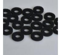 Gdfnmogo Mango para Xbox Grips Thumbstick Deck Steam - gris/negro, paquete de 24 - para protectores con interruptor mejorado y agarre de esponja cómodo (negro de baja elasticidad)