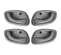 Gdfnmogo Manijas interiores de repuesto para Suzuki Baleno (1998 2001), juego de cuatro piezas en material ABS gris