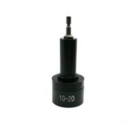 Gdfnmogo Máquina de sellado de tapas de botellas Herramienta de tapado eléctrico, con mecanismo de embrague ajustable, para envases de vidrio de plástico (10-20)