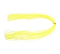 Gdfnmogo Materiales para atar moscas, oropel holográfico, flash de fibra brillante para moscas de agua salada, salmón y agua salada, material sintético para señuelo de cristal, 1 paquete