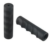 Gdfnmogo Mejora tu experiencia de carretilla con mangos de goma redondos de tubos de huellas dactilares, 2 unidades (112 x 18 mm)