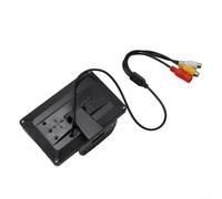 Gdfnmogo Monitor de marcha atrás TFT LCD de 4.3 pulgadas para cámara de aparcamiento de visión trasera, resolución de 480 x 365, interruptor automático PAL/NTSC, CC 9V-36V, compatible con entrada AV1
