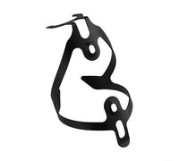 Gdfnmogo Mount Fit Bicicletas para jaula de montaña de carretera a aleación para soporte de botella de agua con estante más patrón de transporte de aluminio simple (negro)