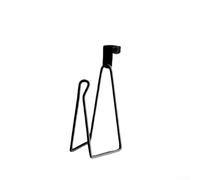 Gdfnmogo Over The Tank - Soporte para papel higiénico de acero inoxidable, organizador de baño, ahorro de espacio, fácil de instalar, diseño simple para el hogar (negro)