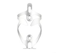 Gdfnmogo Para ajuste y transporte en carretera, para patrón para jaula de aleación, soporte para bicicleta, soporte de aluminio, para agua, montaña, botella simple (plateado)