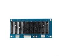 Gdfnmogo para placa ecualizadora de ecualizador, placa de circuito preamplificador de audio para fuente de alimentación de ecualizador estéreo, fuente de alimentación dual +/-5V a +/-15V, PCB gráfico