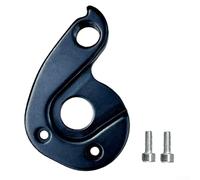 Gdfnmogo Percha de cambio trasera para bicicletas de montaña Merida Big 7 y Big 9 E-Thru, para aleación de aluminio CNC, 30 mm de centro a centro, color negro