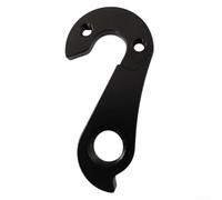 Gdfnmogo Percha de cambio trasero de bicicleta de aleación de aluminio CNC tipo eje pasante para bicicleta de carretera ZGL y adaptador de marco de bicicleta gigante negro pieza de 55 mm