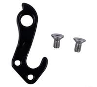 Gdfnmogo Percha para desviador trasero de bicicleta #322175 para bicicletas Trek incluyendo 7.2 7.3 7.4 7.5 7.6, 430 4500 6000 Disc, 8 9 Series, Mynx, Ion; acero plateado (negro)