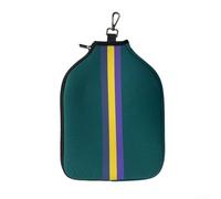 Gdfnmogo Pickleball - Funda de neopreno para pala de 9.4 x 12.2 pulgadas, protección contra el polvo, ligera, resistente a los arañazos, compatible con funda (azul-verde)