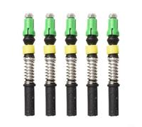 Gdfnmogo Piezas de repuesto de bloqueo interno para bastón de senderismo, conector de bastón de resorte que absorbe los golpes, palo de senderismo de plástico y acero (para tubo de 12 mm)