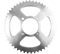 Gdfnmogo Piñón de engranaje de motor de aluminio 420-48T, para cadena de bicicleta eléctrica, pieza de repuesto ligera, para kits de conversión de bicicletas eléctricas