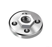 Gdfnmogo Placa de presión de amoladora angular, cubierta de placa de presión, herramienta de montaje de tuerca hexagonal, herramientas eléctricas para amoladora angular