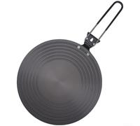 Gdfnmogo Placa difusora de calor con material de aluminio grueso para uso en estufas de gas, ofreciendo una transferencia de calor uniforme y estabilidad antideslizante en utensilios de cocina (R)