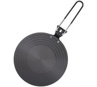 Gdfnmogo Placa difusora de calor con material de aluminio grueso para uso en estufas de gas, ofreciendo una transferencia de calor uniforme y estabilidad antideslizante en utensilios de cocina (Q)