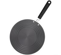 Gdfnmogo Placa difusora de calor con material de aluminio grueso para uso en estufas de gas, ofreciendo una transferencia de calor uniforme y estabilidad antideslizante en utensilios de cocina (N)