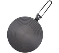 Gdfnmogo Placa difusora de calor con material de aluminio grueso para uso en estufas de gas, que ofrece una transferencia de calor uniforme y estabilidad antideslizante en utensilios de cocina (P)