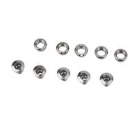 Gdfnmogo Plato ultraligero 130BCD 50T para bicicletas plegables y de carretera con brazo de manivela de aluminio mecanizado CNC AL6061 de 170 mm compatible con 9/10/11 (56T)