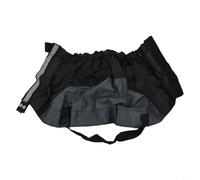 Gdfnmogo Polainas de senderismo al aire libre, fundas de nailon resistentes al agua con tiras reflectantes, a prueba de arena y protección de tobillo para uso en desierto y senderos (color negro)