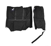 Gdfnmogo Polainas profesionales de protección de piernas 600D Oxford tela impermeable cubiertas de botas con cierre de nylon para escalada de montaña senderismo mochilero