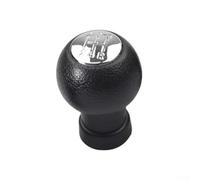 Gdfnmogo Pomo de palanca de cambios de 5 velocidades, hecho de material ABS, con esquema de 5 velocidades para un fácil cambio, acabado galvanizado plateado y gris, compatible con Su(chapado eléctrico