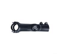 Gdfnmogo Potencia Bici Aluminio 110mm Ángulo 0-120 Grados Negro | Aleación 6061-T6, para resistencia, seguridad rodada, ligero, montaje fácil