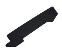 Gdfnmogo Protector de cadena de bicicleta de gel de silicona para marco de protección, para protección de tubo descendente contra astillas de piedra y arañazos, negro (2 unidades)
