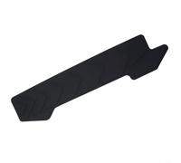 Gdfnmogo Protector de cadena de bicicleta de gel de silicona para marco de protección, para protección de tubo descendente contra astillas de piedra y arañazos, negro (1 unidad)