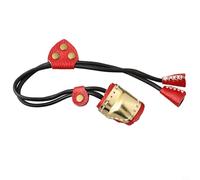 Gdfnmogo Protector de dedos para fitness al aire libre, cubierta de protección elástica ajustable con núcleo de material de latón y funda de cobre de nailon TPE para East Traditional