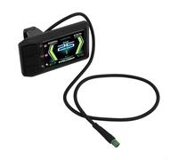 Gdfnmogo Protocolo CAN de 600 C para visualización para M510 para M500 velocidad del motor y diámetro de la rueda, LCD E a todo color para pantalla de bicicleta con batería real