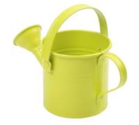 Gdfnmogo Regadera pequeña de metal con boquilla larga, a prueba de fugas, mini manguera de jardín alternativa para suculentas, flores y vegetación de balcón (verde claro)