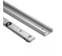 Gdfnmogo Riel de inglete de ranura y pistas en T para sierra de mesa, deslizador de barra de inglete de aleación de aluminio, 19 mm de ancho ± 0,5 mm, compatible con banco de trabajo de carpintería
