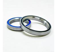 Gdfnmogo Rodamientos de auriculares de acero inoxidable de 30,15 x 40 x 6,5 mm y 40 x 51 x 6,5 mm, para Trek Madone/Domane/Emonda, plata, ajuste duradero