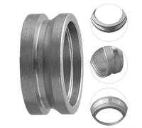 Gdfnmogo Rodillo de línea de pesca de acero inoxidable, garantiza una alimentación suave de la línea, resistente al óxido para uso en agua salada y agua dulce (12 x 9 x 5 mm)