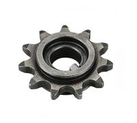 Gdfnmogo Rueda de cadena de piñón pequeño de acero, para Tuttio para soleil 01 Off-Road E-Bike, engranaje de disco dentado negro de 16 mm de diámetro