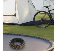 Gdfnmogo Rueda libre de engranaje fijo, piñón de aleación 16T o 18T, durabilidad duradera para bicicletas de pista de una sola velocidad y urbanas (volante de inercia de 16 dientes)